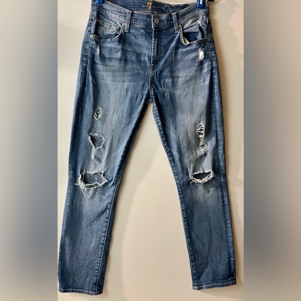 7 For All Mankind “ The Relaxed Skinny” Jeans